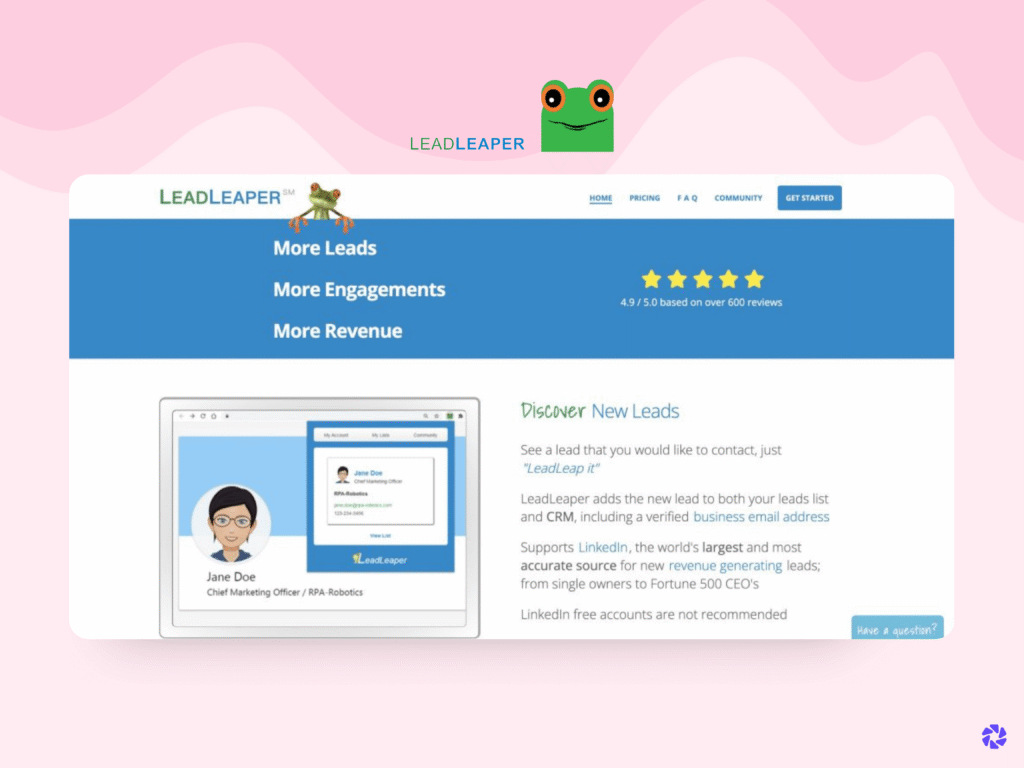 Best LinkedIn Email Extractor Tools: Lead Leaper