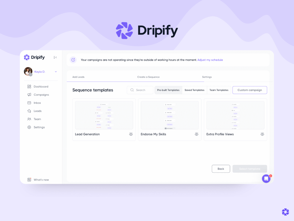 Dripify: Best LinkedIn Email Extractor Tools