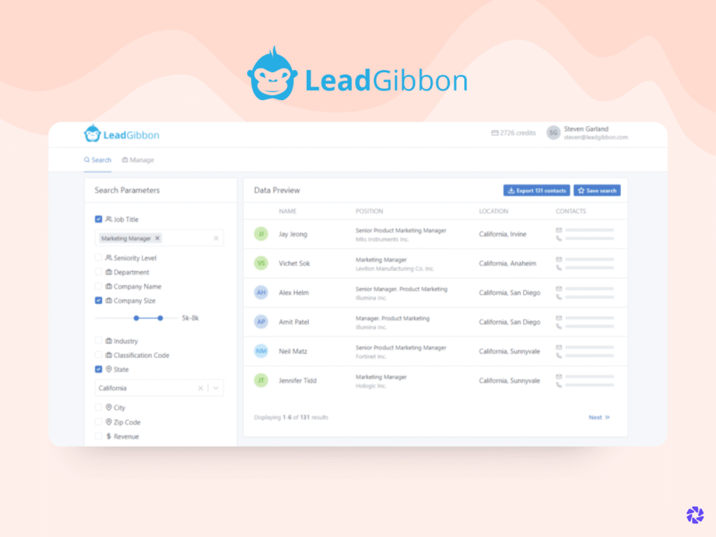 Best LinkedIn Email Extractor Tools: LeadGibbon