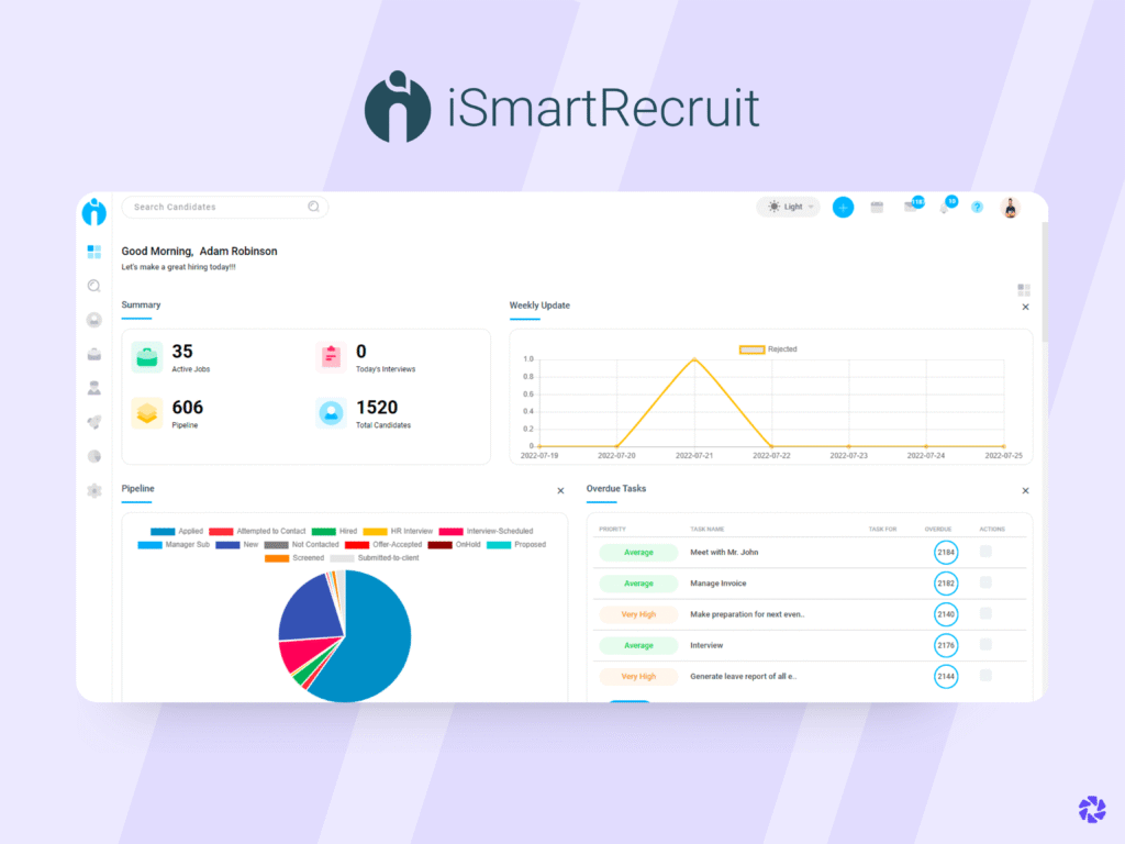 Best recruitment automation Tools: iSmartRecruit