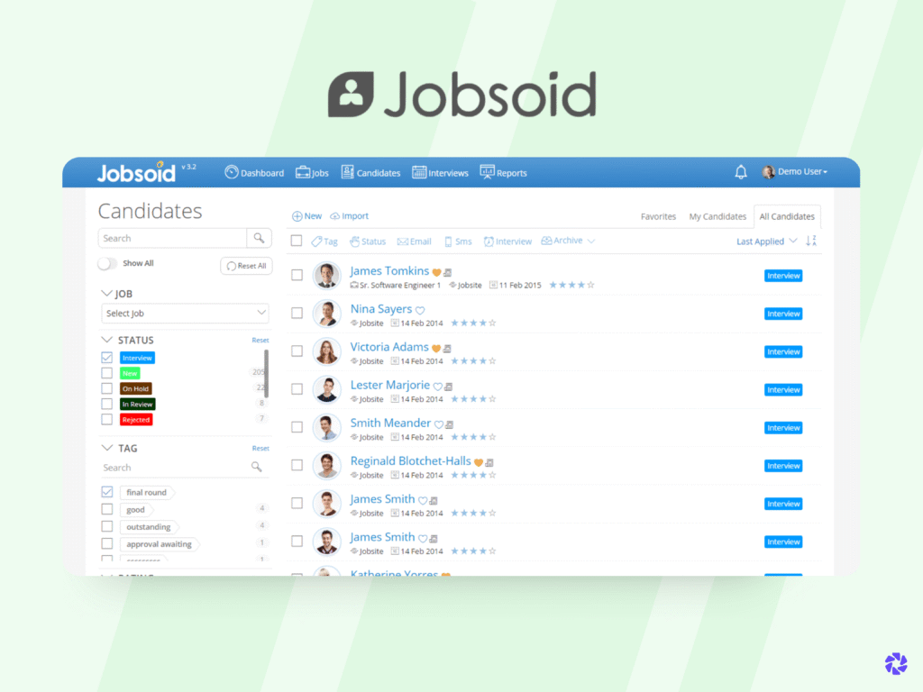 Best recruitment automation Tools: Jobsoid