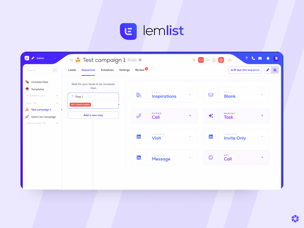 Best Email Automation Tools: Lemlist