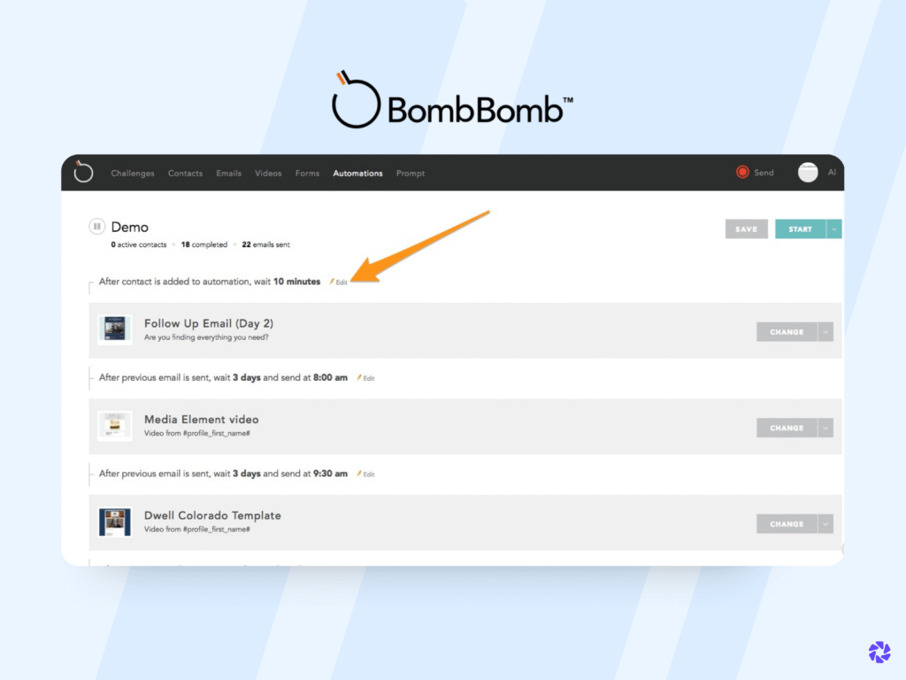 Best Email Automation Tools: BombBomb