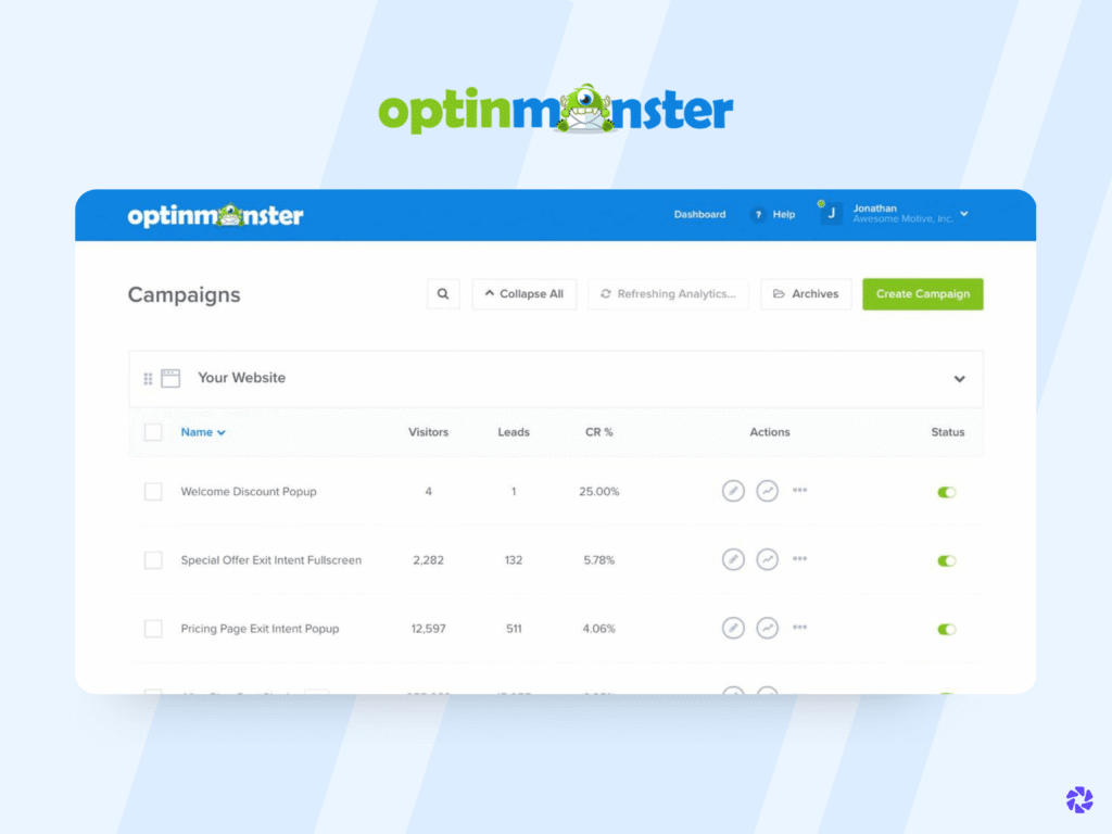 Best Email Automation Tools: OptinMonster