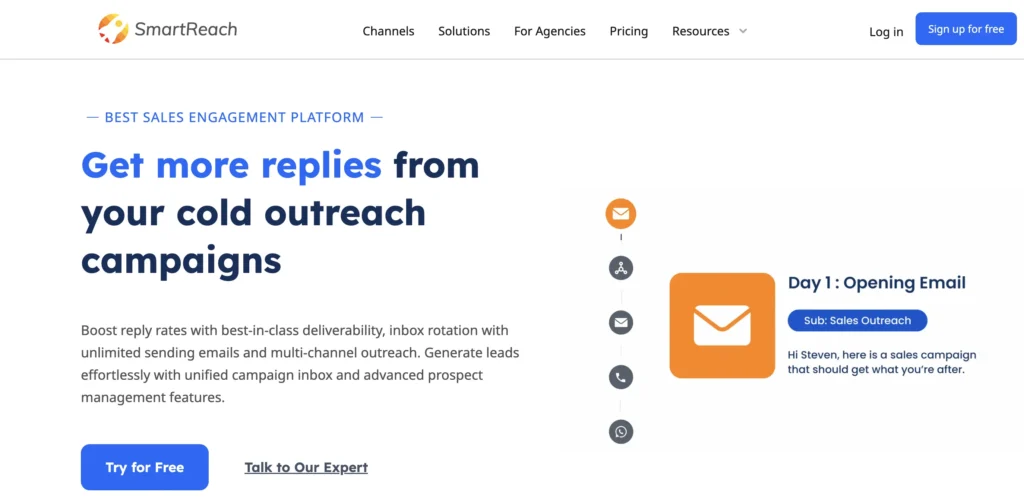 Best Email Automation Tools: SmartReach.io