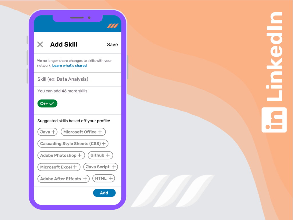 Adding Skills To LinkedIn On Android Or iPhone