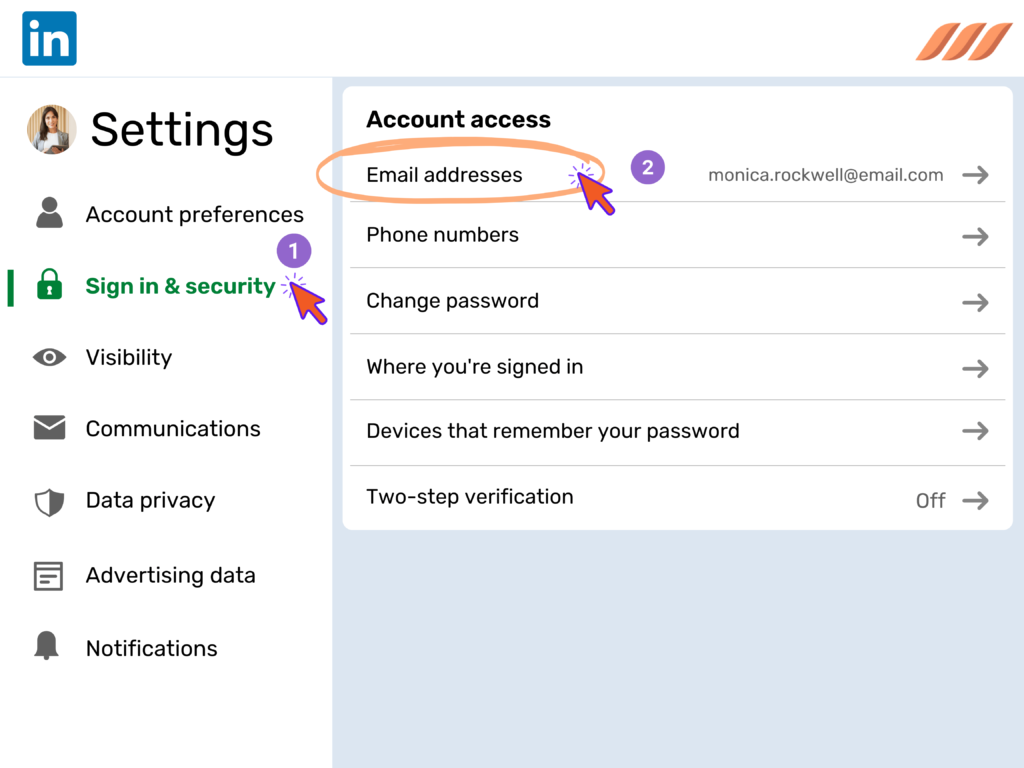Add or Change Your Email Address on LinkedIn 2