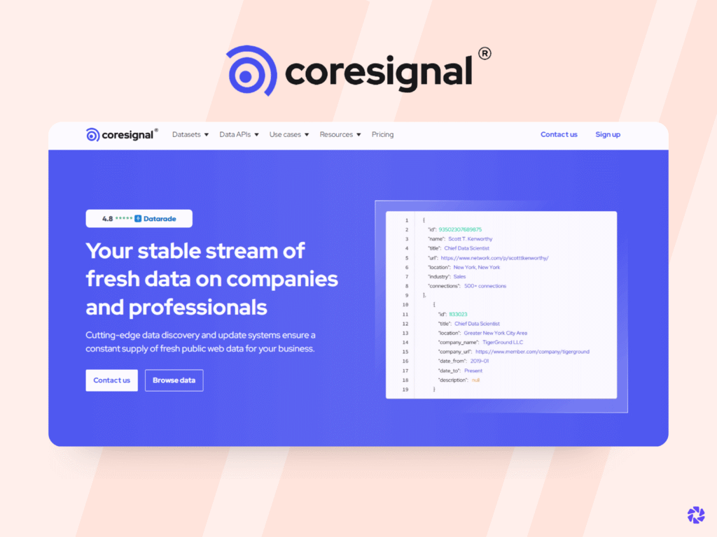 Best LinkedIn Scraping Tools: CoreSignal