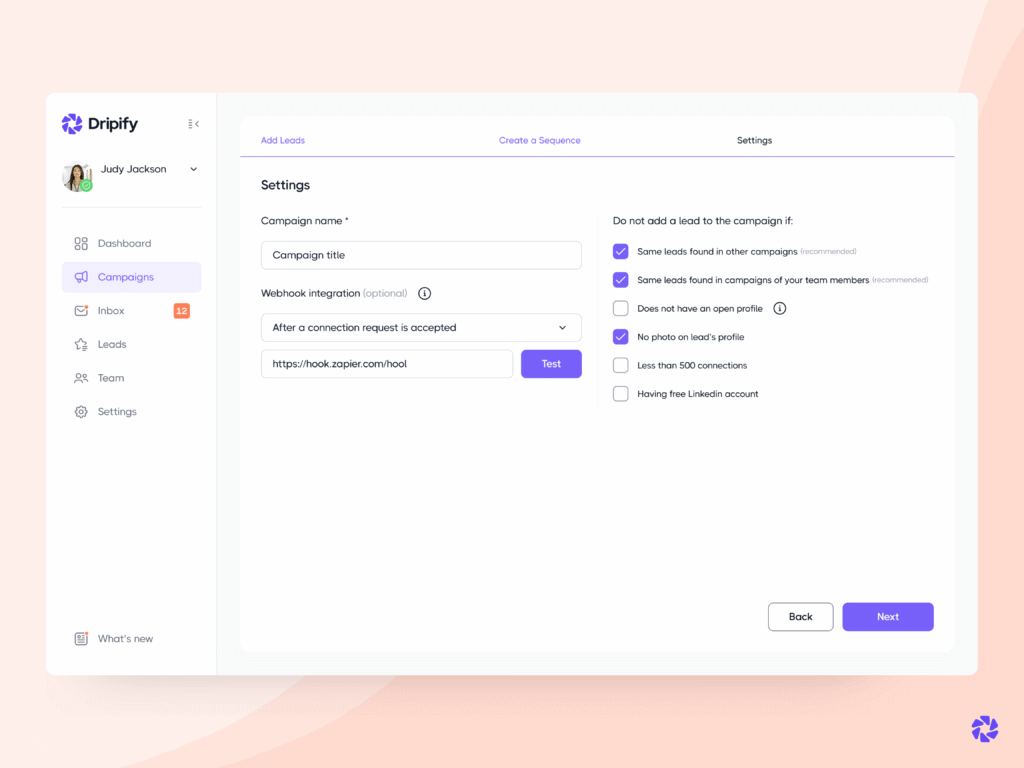 Dripify for Sales Teams: Lead Generation