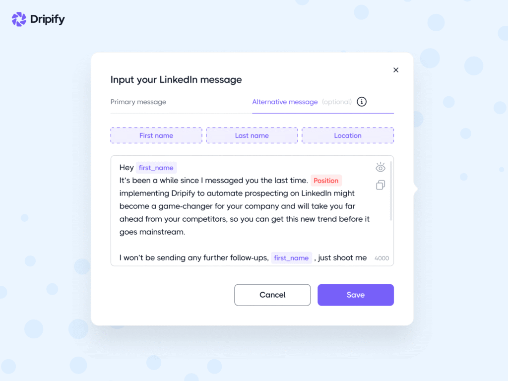 Dripify for Small Businesses: Increased Connections