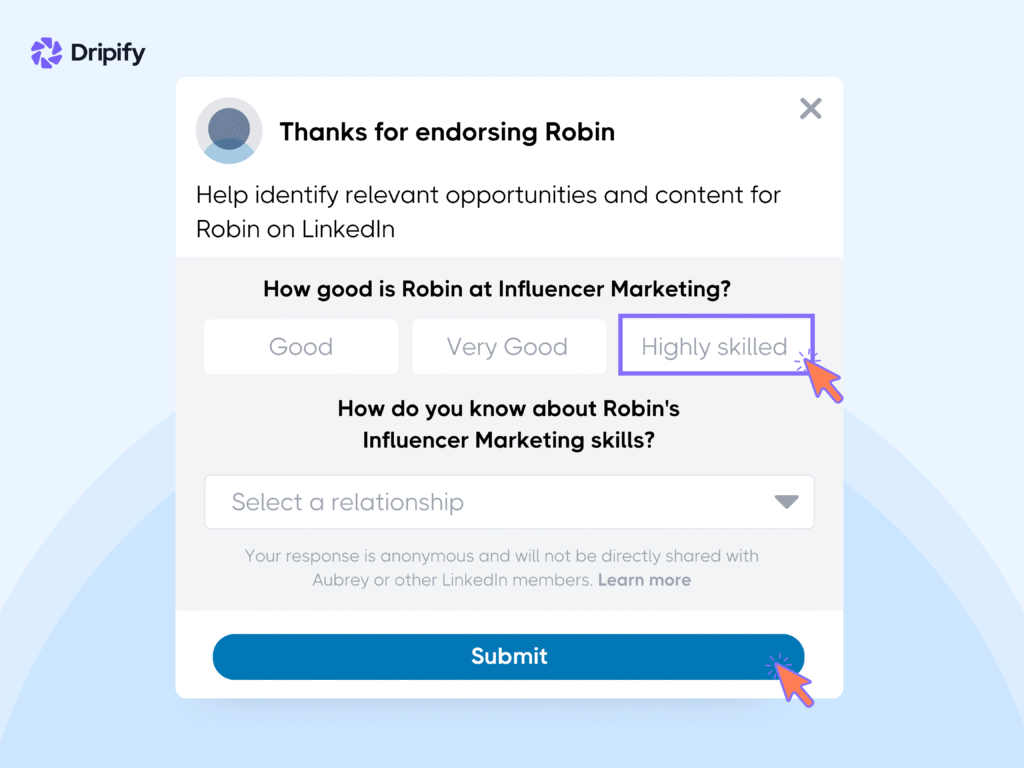 How to Endorse Someone on LinkedIn: Step 3