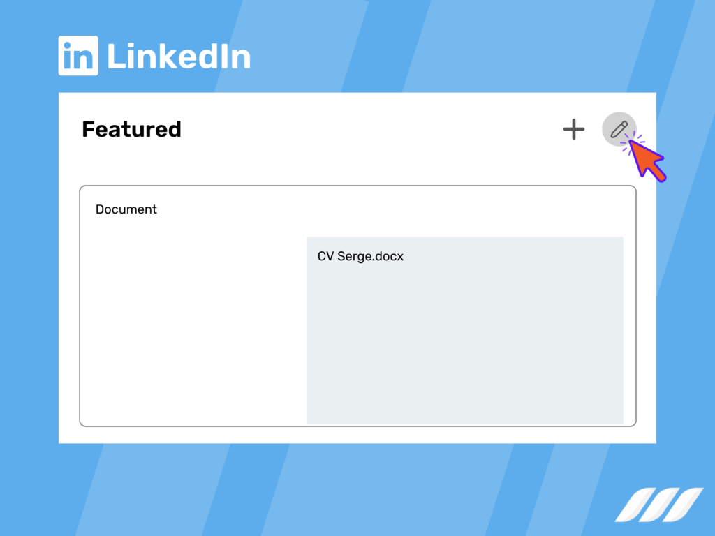 How to Update Resume on LinkedIn - step 1