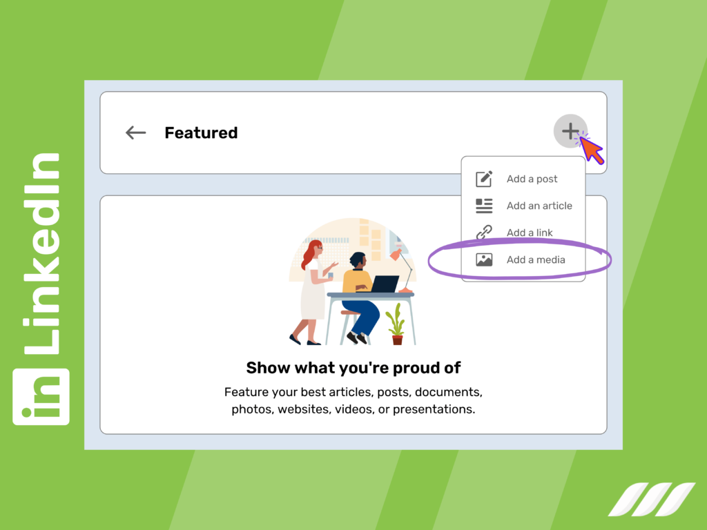 How to Upload a Resume to LinkedIn on the Web: step 2
