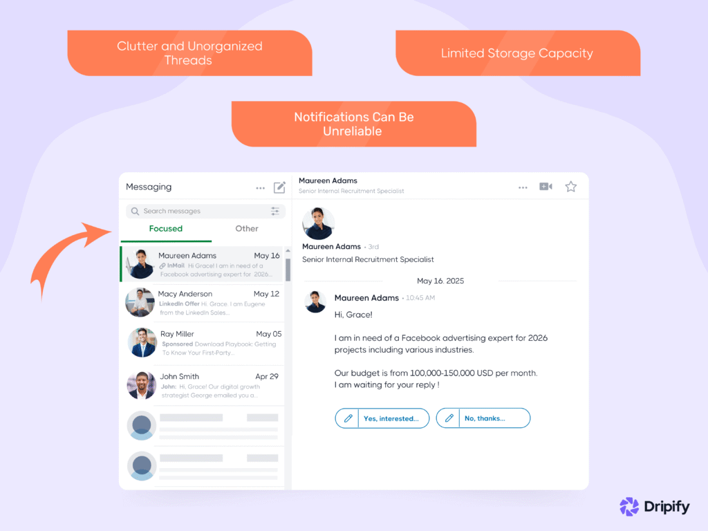 How to Better Manage Your LinkedIn Messages: The Problem With LinkedIn Inbox