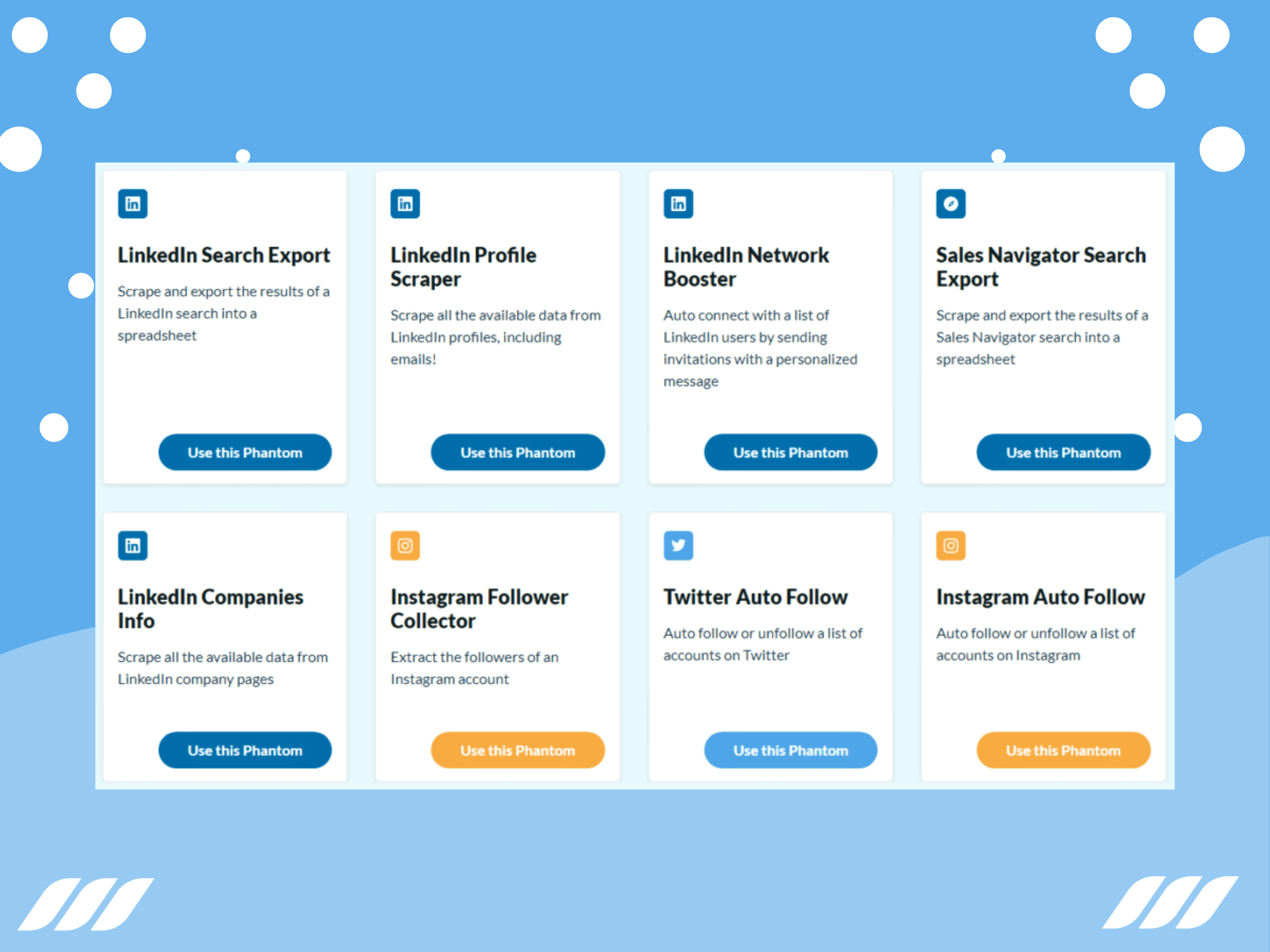 Dripify Comparison to Phantombuster