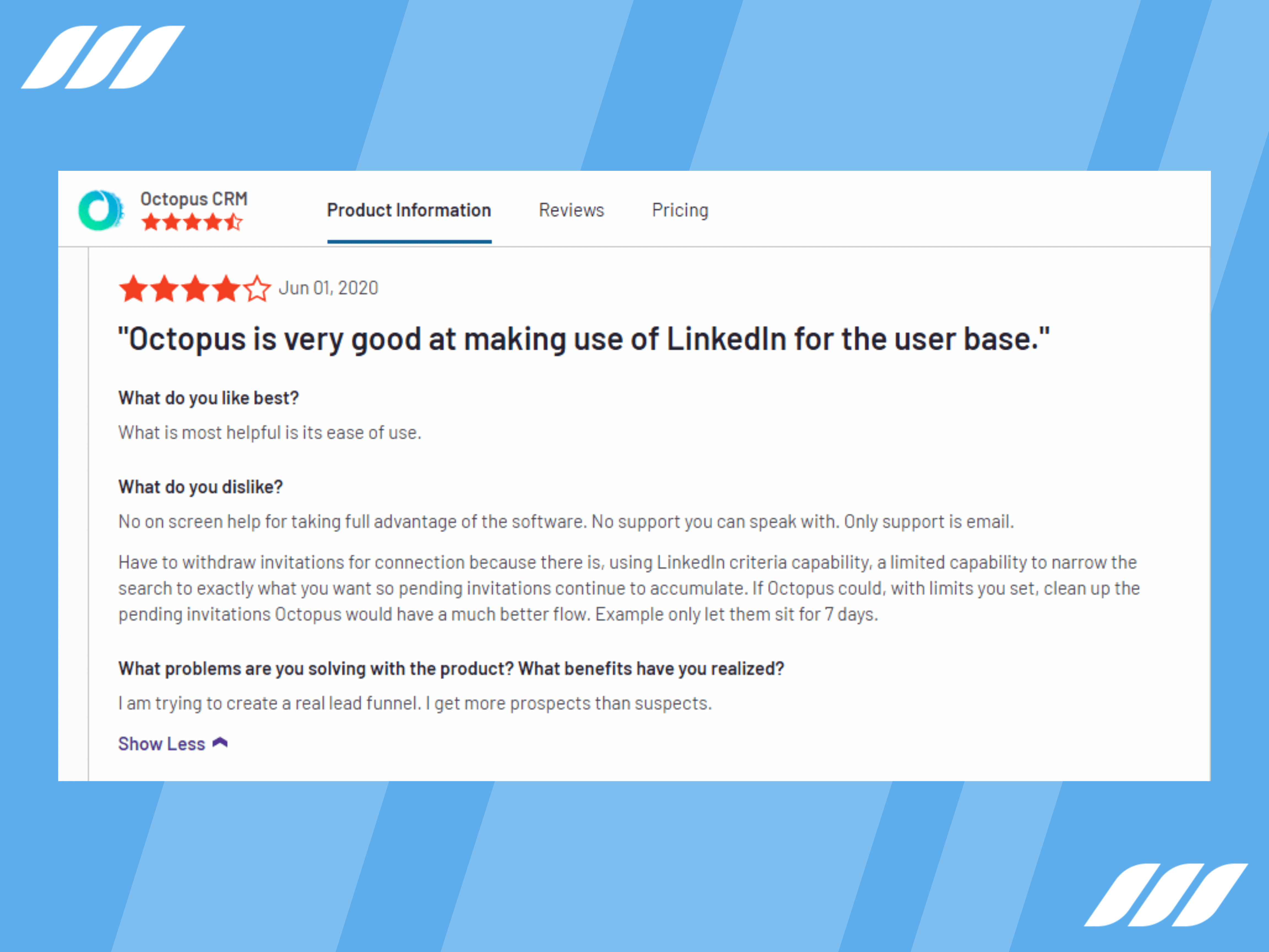 Octopus CRM customer support not so fast