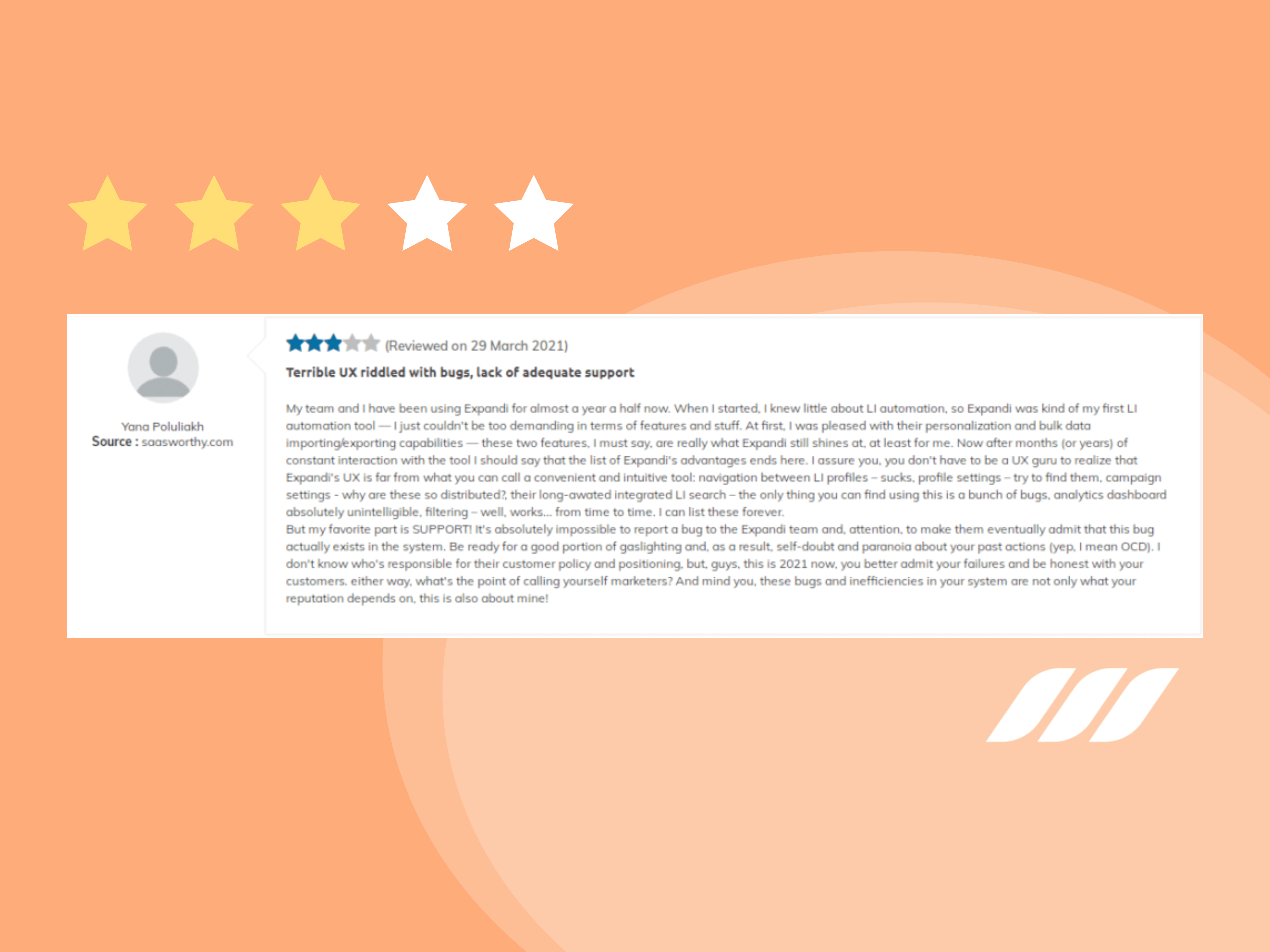 Expandi Customer Service is Not Good