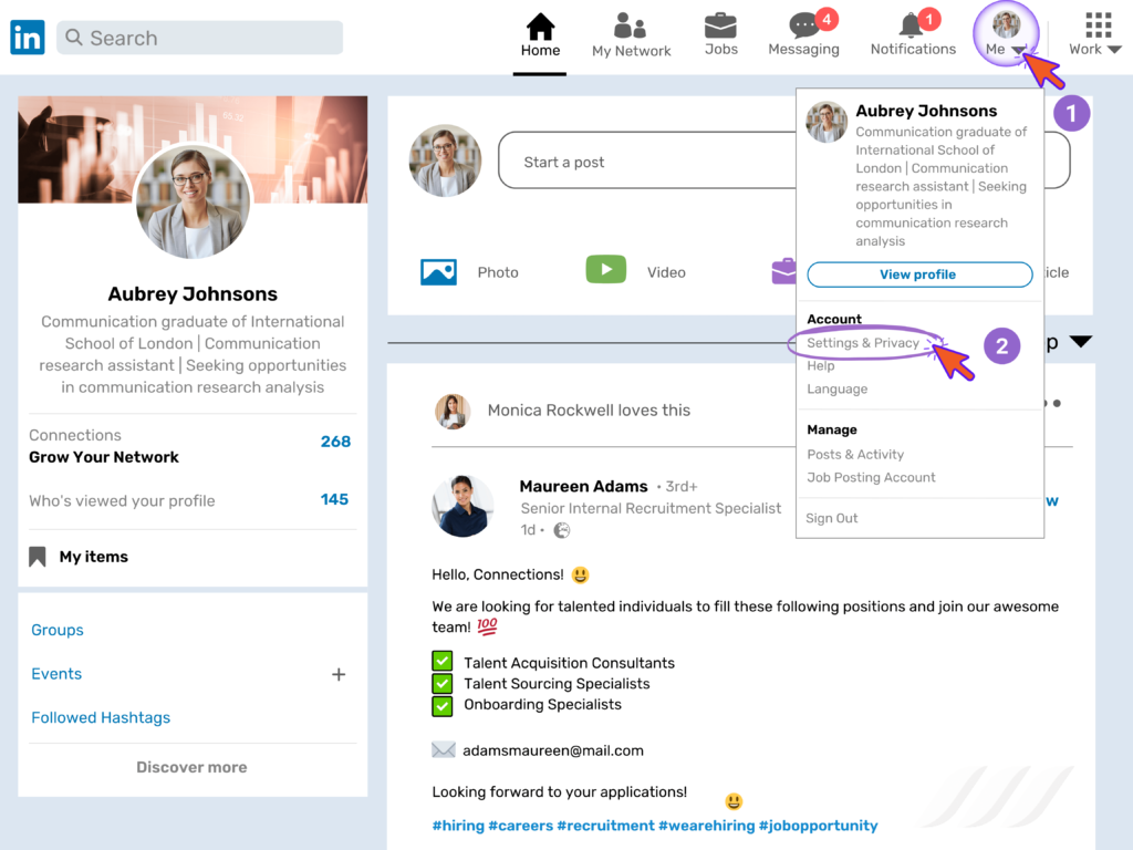 Switch Between Light and Dark Mode on LinkedIn 1