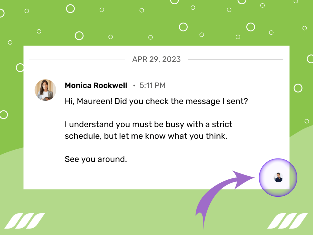 How do users know if someone has read their LinkedIn message
