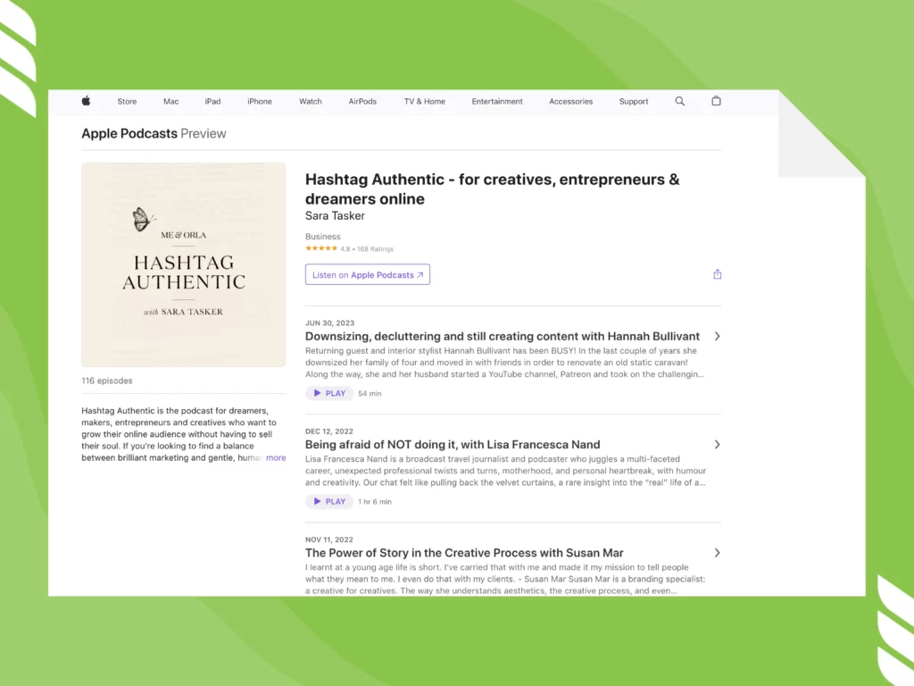 Hashtag Authentic by Sara Tasker