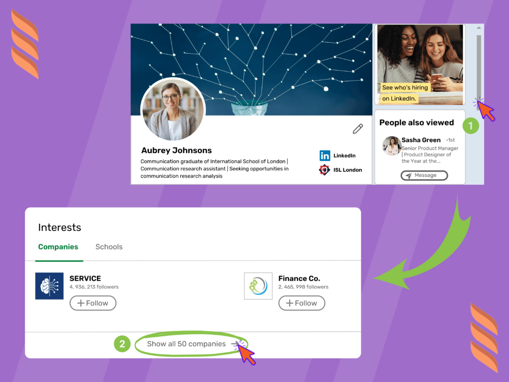 How to View the Interests of Others on LinkedIn