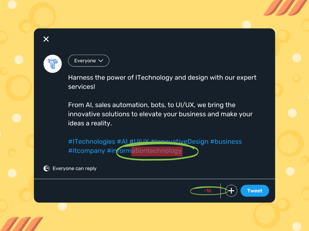Cross-Posting on Social Media: Not following the character limits