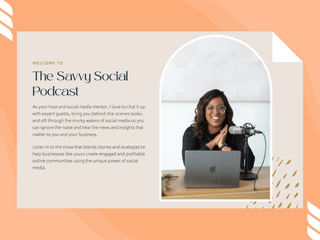 Savvy Social Podcast — Hosted by Andréa Jones