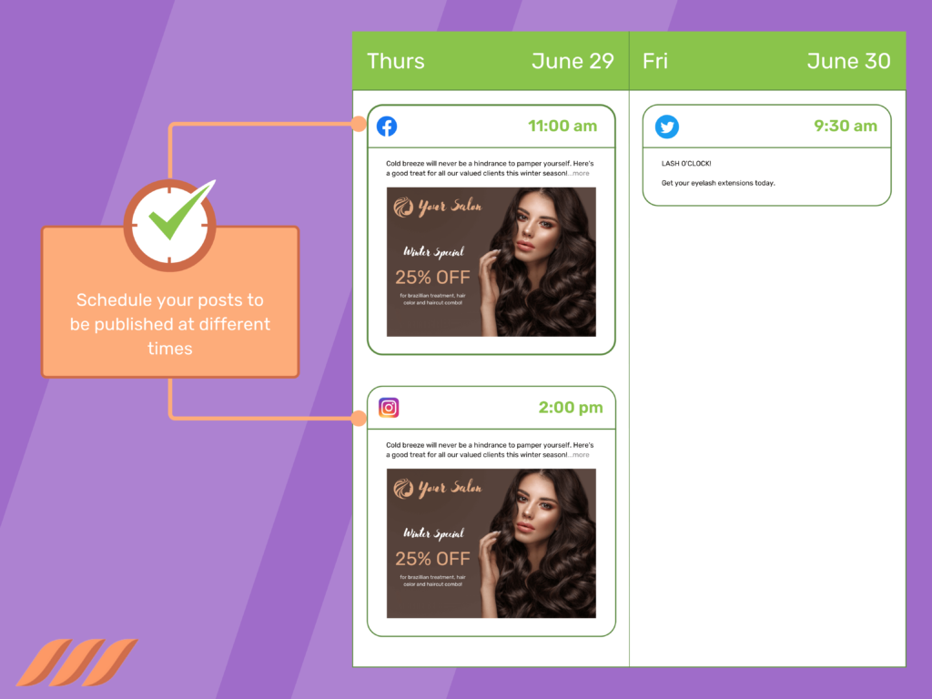 Cross-Posting on Social Media: Schedule Your Posts