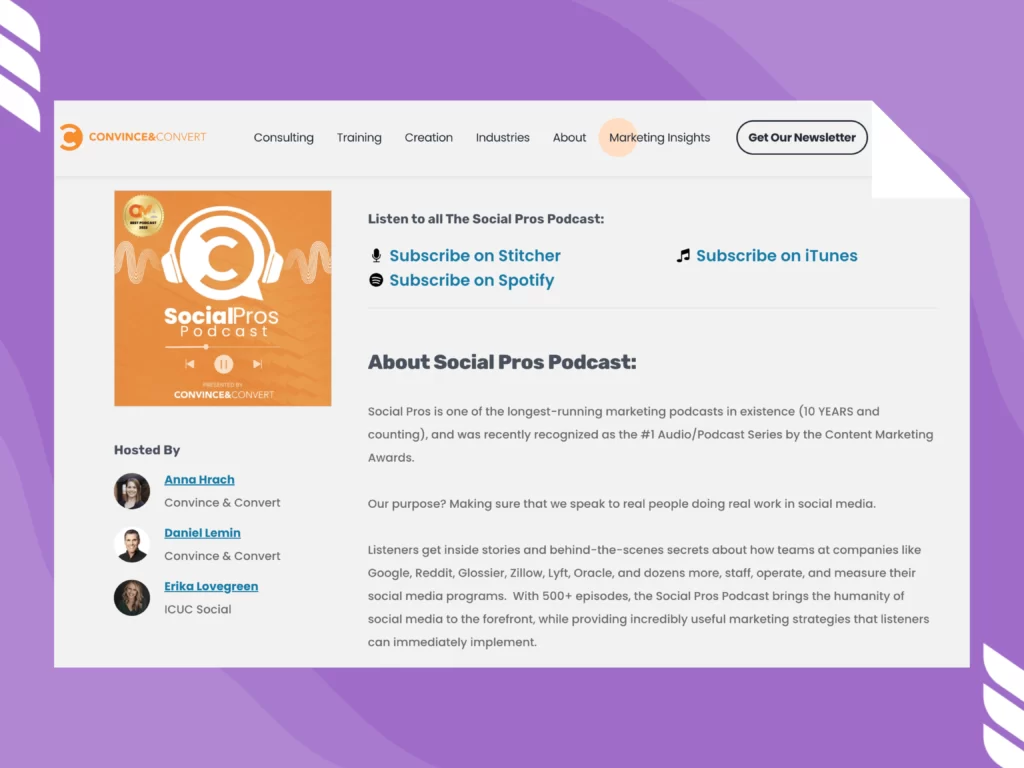 Social Pros Podcast with Jay Baer and Adam Brown