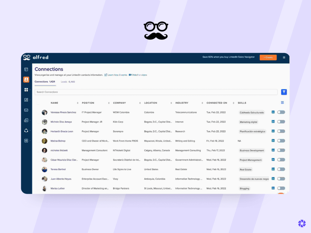 Best LinkedIn Lead Generation Tools: Meet Alfred