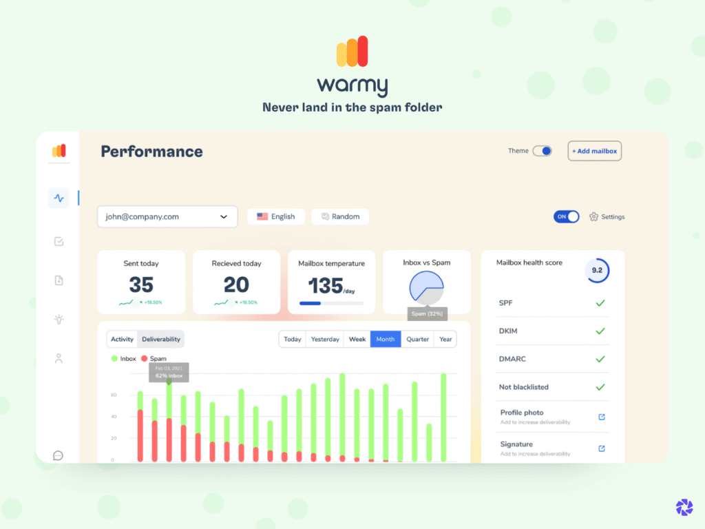 Best Email Warm Up Tools: Warmy