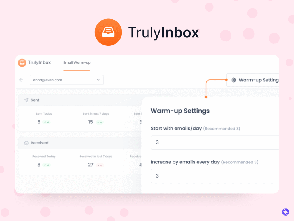Best Email Warm Up Tools: TrulyInbox