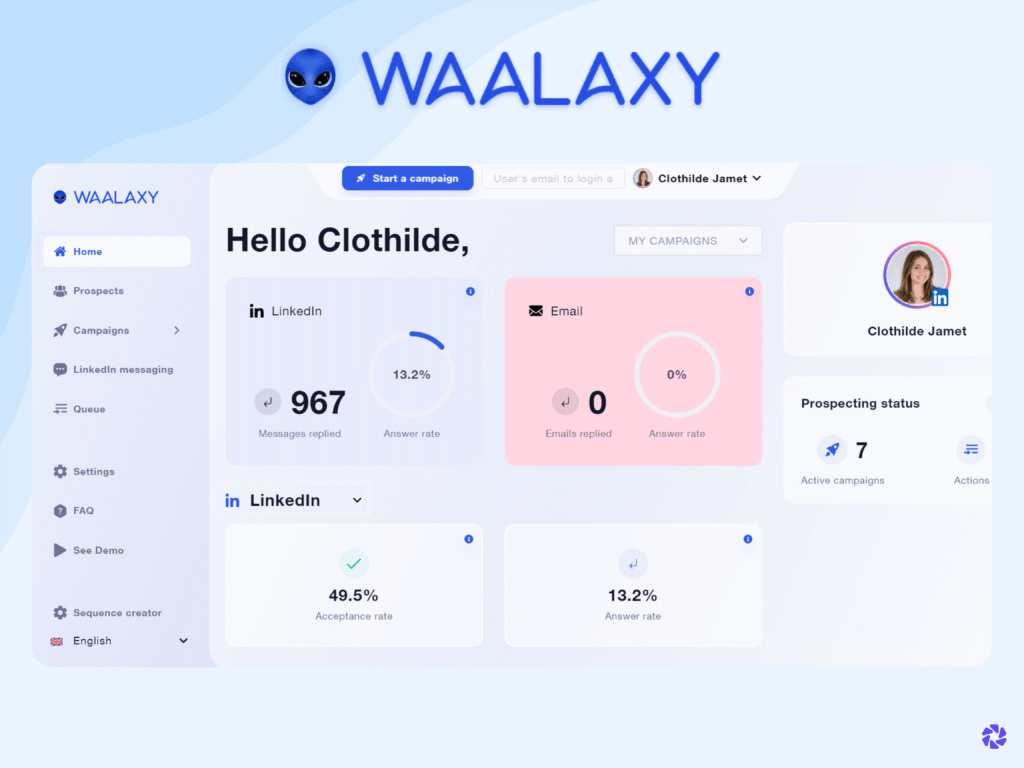 Best LinkedIn Automation Tools: Waalaxy