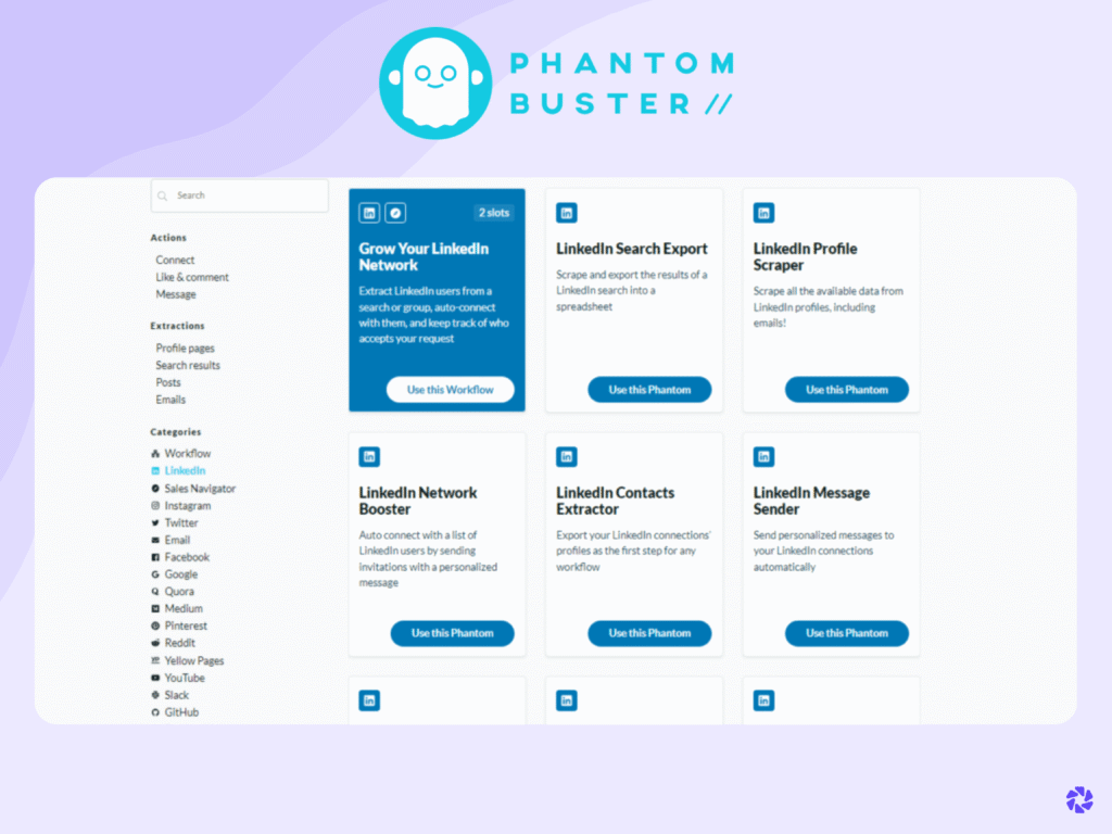 Best LinkedIn Automation Tools: Phantombuster