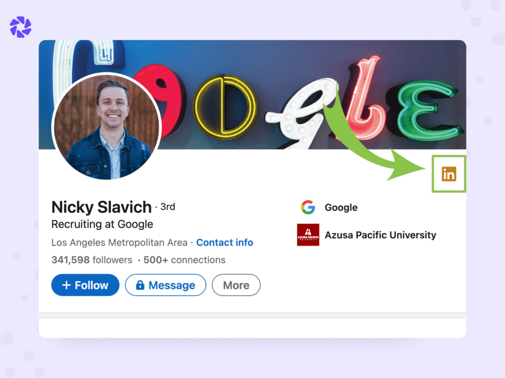 Gold LinkedIn Premium Profile Badge