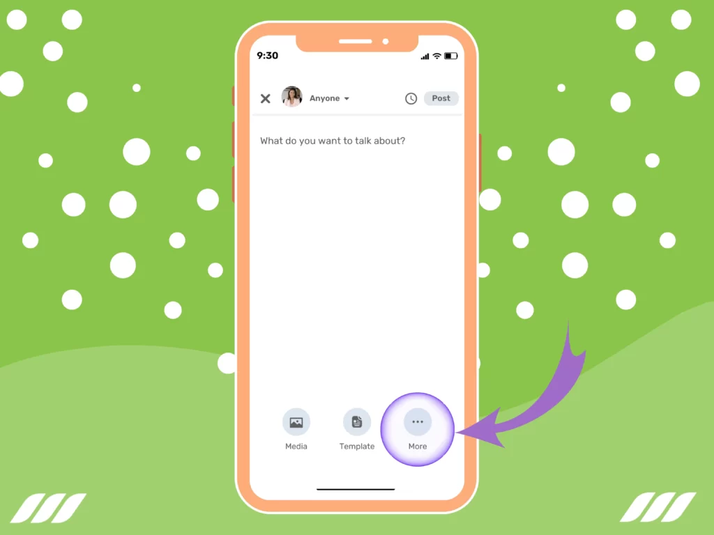 Step-3 How to Create a Poll on LinkedIn Mobile