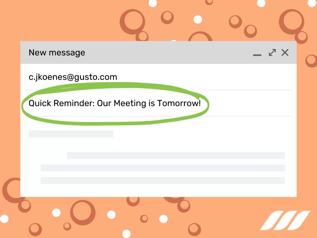 Follow Up Sales Email: Write a Compelling Subject Line