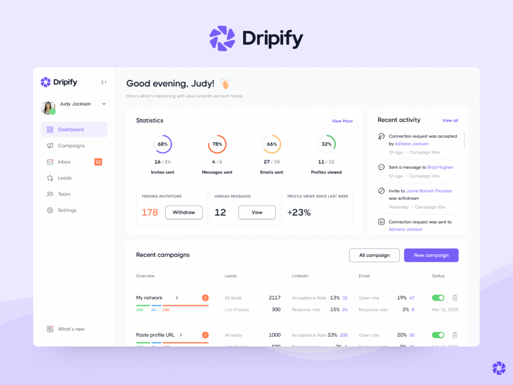 Best Email Finder: Dripify