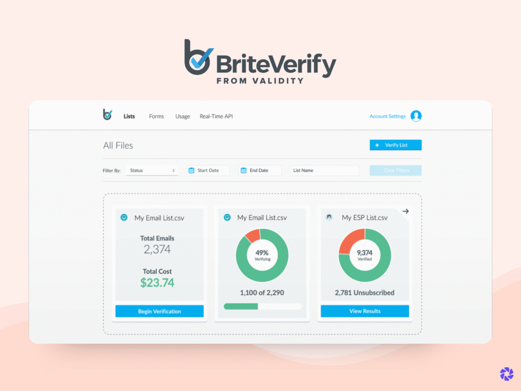 Best Email Finder: BriteVerify