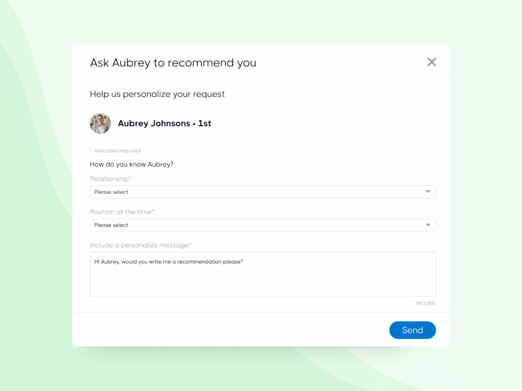 How to Get Clients From LinkedIn: Request Recommendations