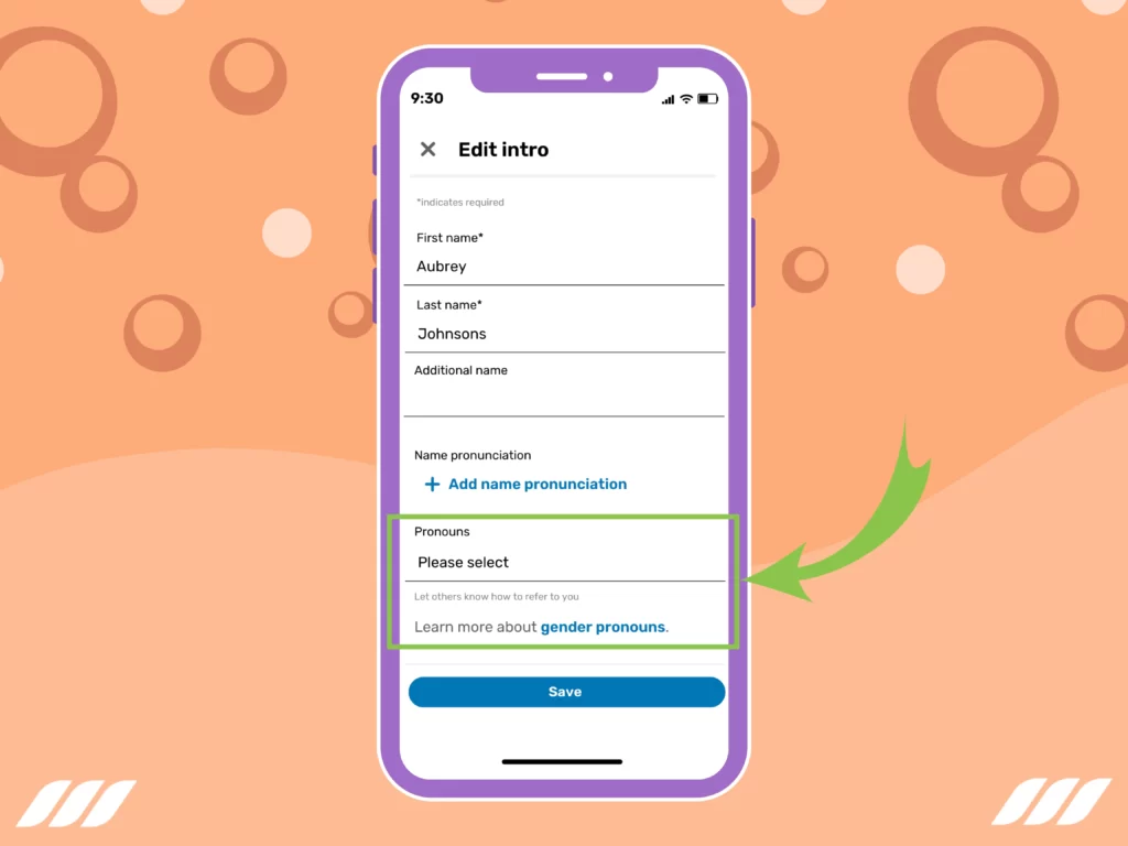How to Add a Pronoun to Your LinkedIn Profile on the iPhone App