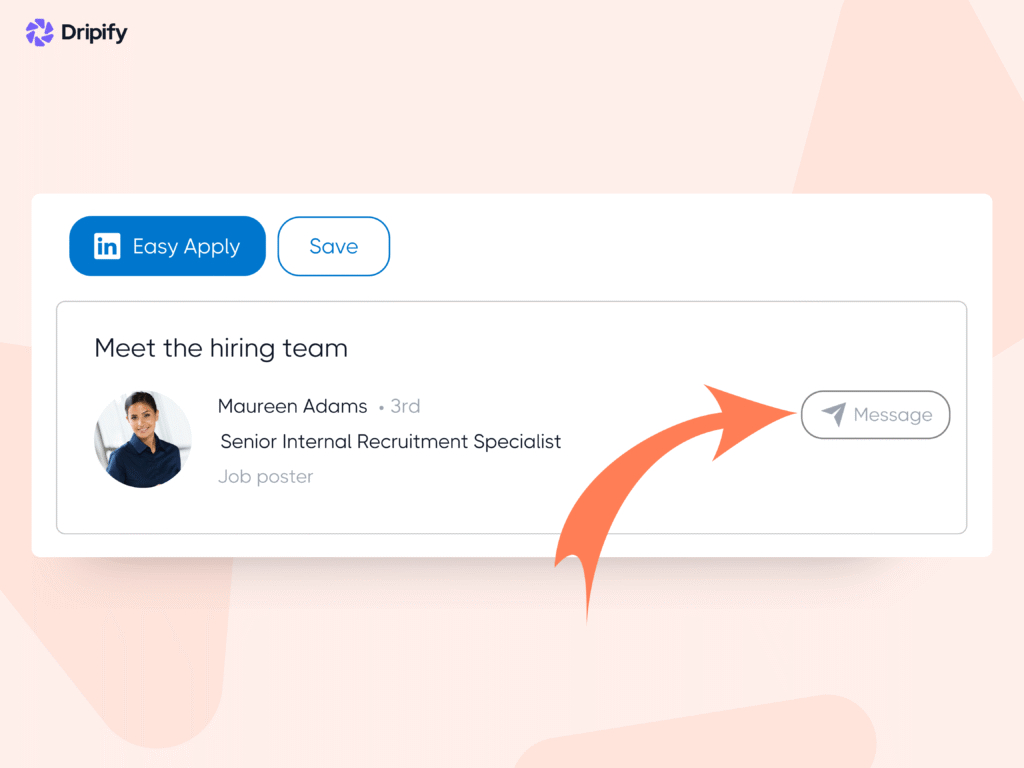LinkedIn Cold Message: Job Search Advantages
