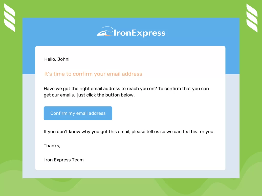 Email Marketing Challenges: Implement double opt in procedures