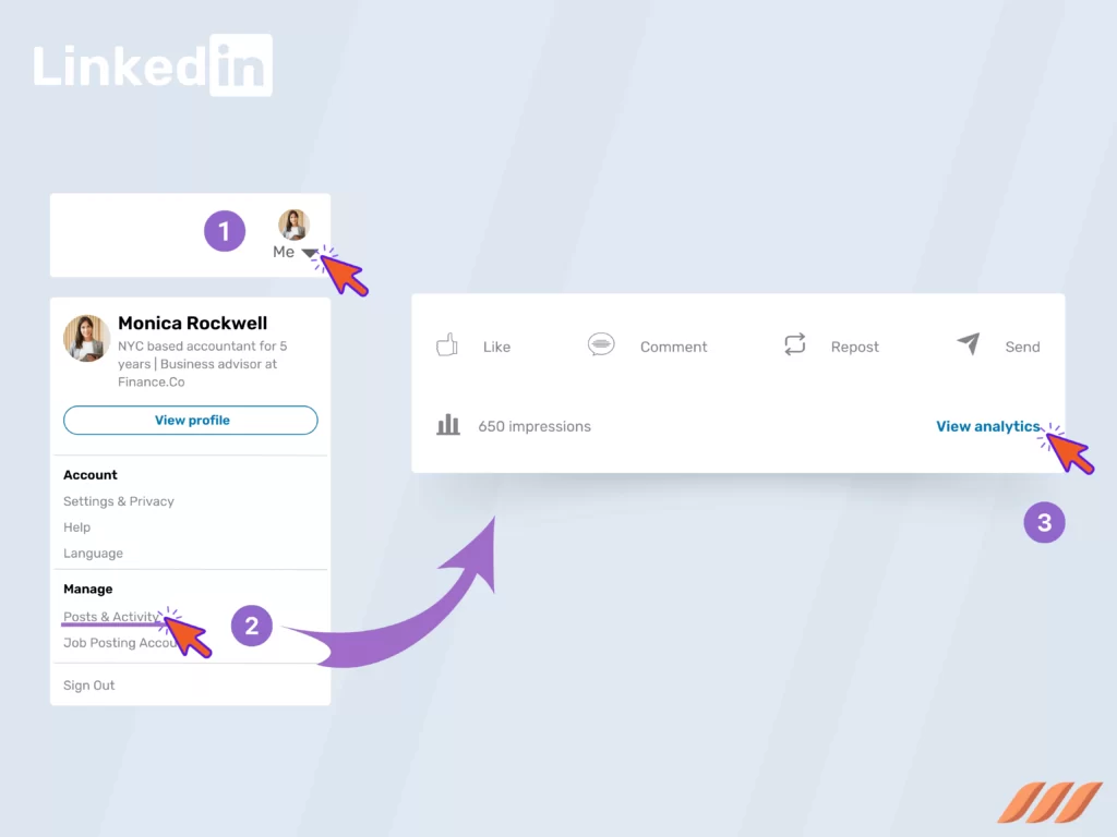 LinkedIn Impressions: Use LinkedIn Analytics
