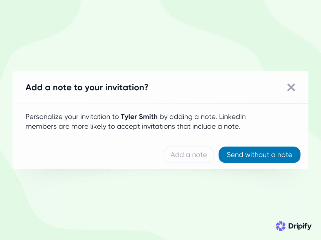 LinkedIn Outreach: LinkedIn Connection Request
