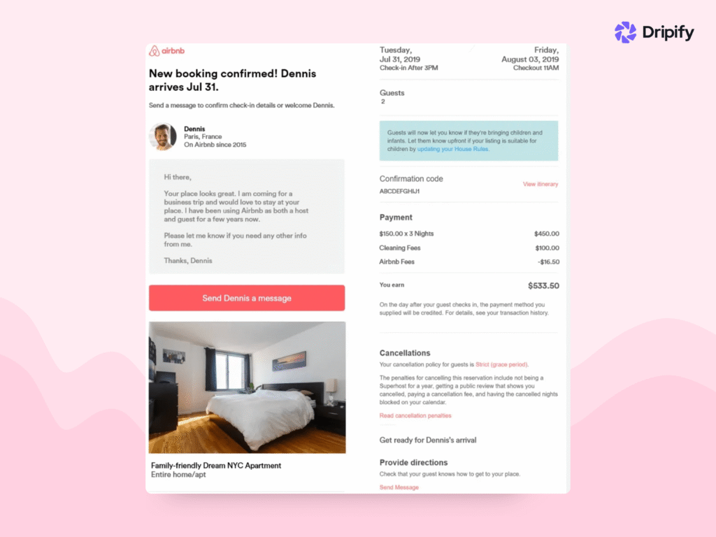 Email Marketing Examples: Transactional Emails