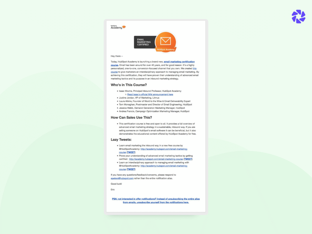 Email Marketing Examples: Drip Campaigns