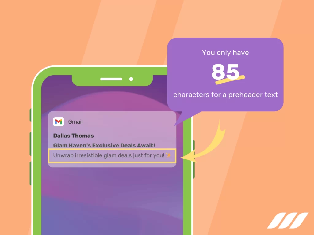 Mobile-Optimized Emails: Preheader Text