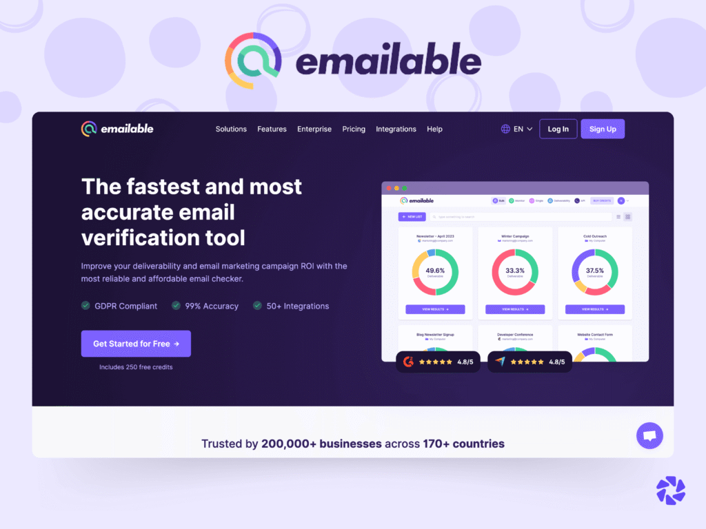 Best Email Verification Tools: Emailable