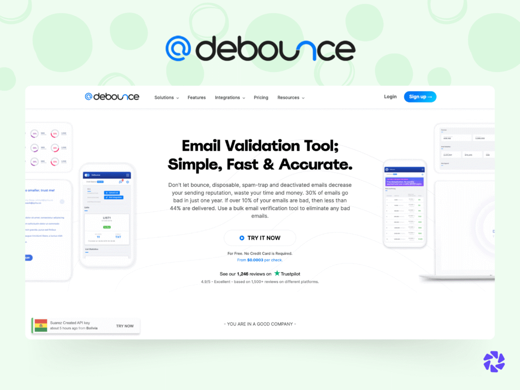 Best Email Verification Tools: DeBounce